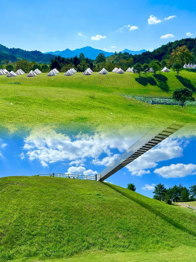 藏不住了！風之谷簡直就是戶外放鬆勝地！