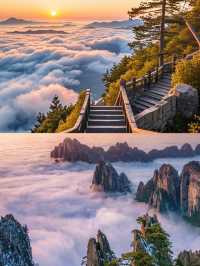 登上天梯：在黃山之巔觸摸銀河