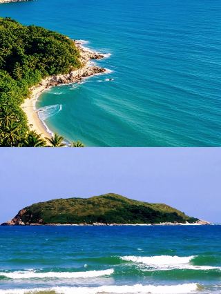 I thought Sanya was beautiful, but after coming to Wanning, I really don't want to go back.