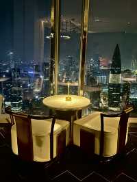 Enjoying night view of Shenzhen 