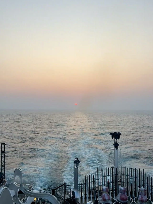 鼓浪嶼號郵輪遊｜像一場搖搖晃晃的夢🛳️✨