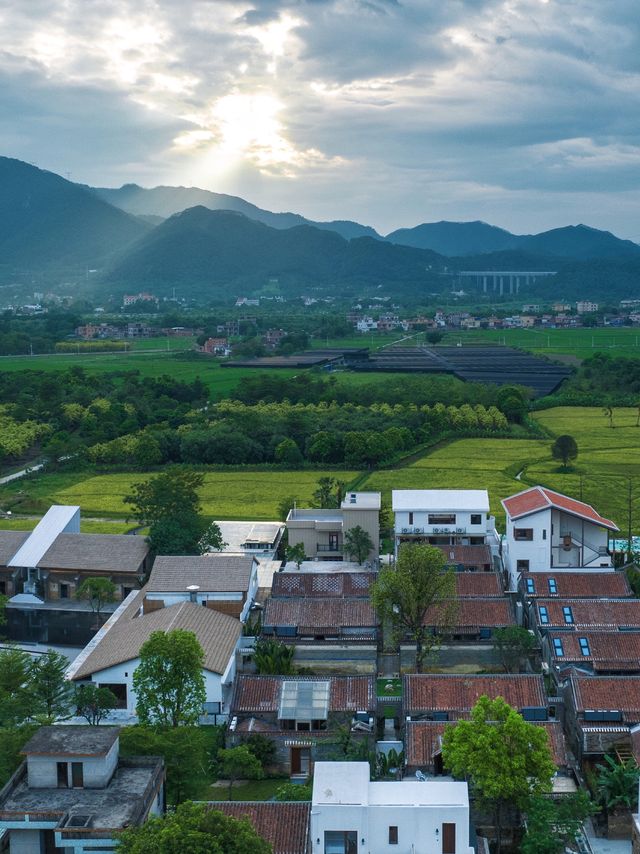 溫泉泡池+稻田山野 | 藏喺清遠嘅歸園田居