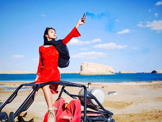 #青海水上雅丹夏天有幾靚 #水上雅丹暢玩季解鎖N種型爆玩法  西北暴走！水上雅丹2日1夜硬核攻略