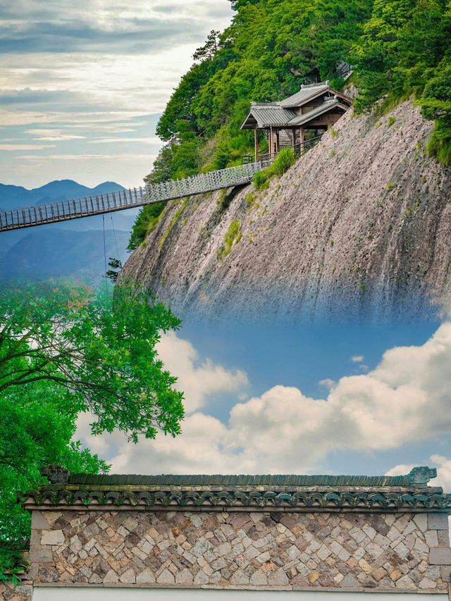 神仙居懸空棧道實拍！腳軟警告敢挑戰