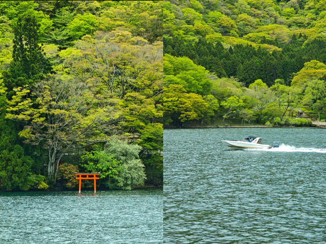 箱根旅遊亮點｜蘆之湖——海盜船