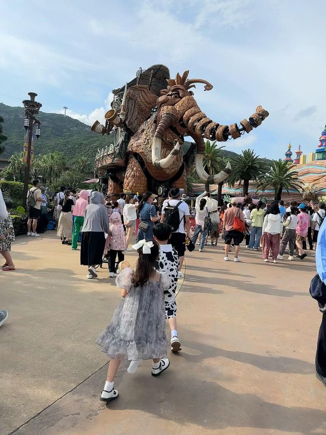 2大2小珠海長隆親子遊！玩到不想回家！||行程總結先碼