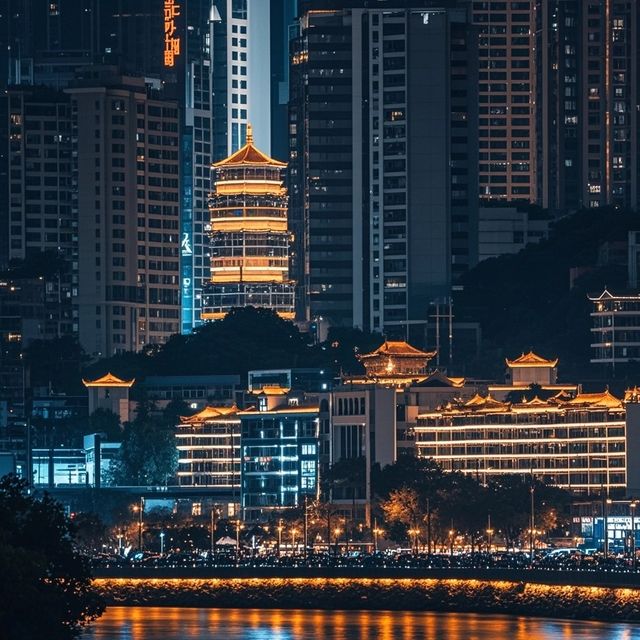 夜遊汀州賞千年燈火