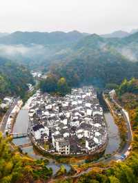 婺源秋日童話古村