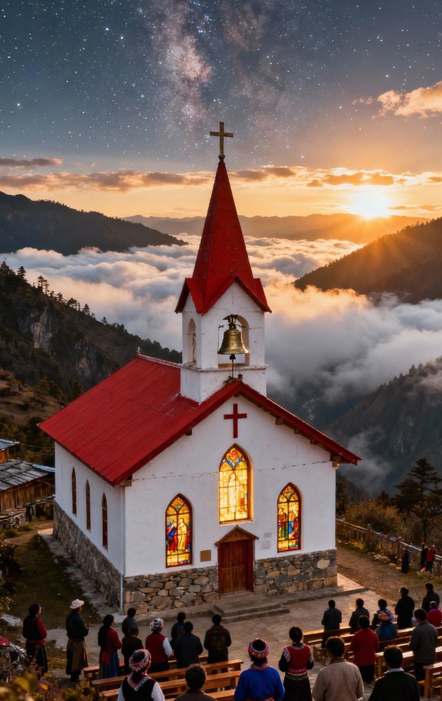 信仰與自然交融處