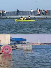 天津帶娃封神體驗!海上小火車追海鷗值哭