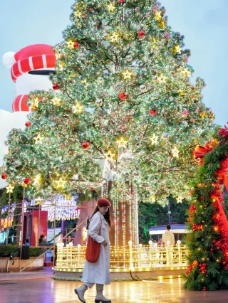 난닝 눈 내리는 새해맞이 | 전세 분위기 사진 찍기 팁 (공략 포함)