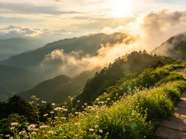 Summer at Mount Emei|Rolling Sea of Clouds, Rhododendrons Covering the Mountain, Hiding the Ultimate Romance on Earth | Trip.com Emeishan City