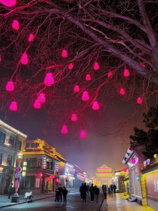 夜の寧遠古城散策｜600年の明代の辺境都市の夜は最高に楽しい