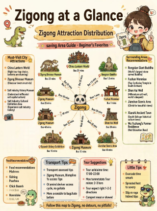 Zigong | Travel guide: millennium-old salt city · hometown of dinosaurs 3-day 2-night checklist