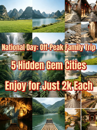 Reverse travel with kids during National Day: 5 underrated small cities, enjoy for about 2,000 per person
