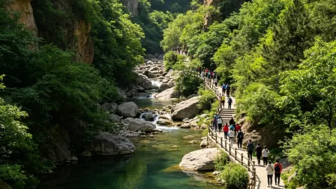 Tales of mountains and waters, the legendary Qifeng Mountain — traveler post in Zhenping