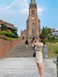 意外と知られてない？🫣韓国のおしゃれ穴場スポット🕍💖🇰🇷【明洞大聖堂】