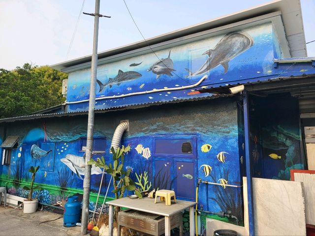 打卡一流的流浮山景色