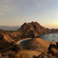 Sunrise in Pulau Padar