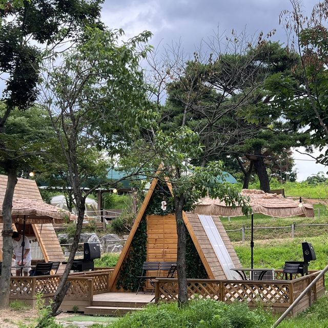 당일치기 캠핑과 바베큐로 딱🏕️파주 팜랜드♥ 