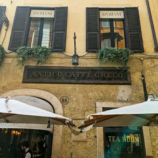 18TH CENTURY CAFE IN ROME!