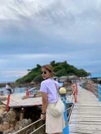 ✨️จุดชมวิวเจดีย์กลางน้ำ บ้านหัวแหลม🏝