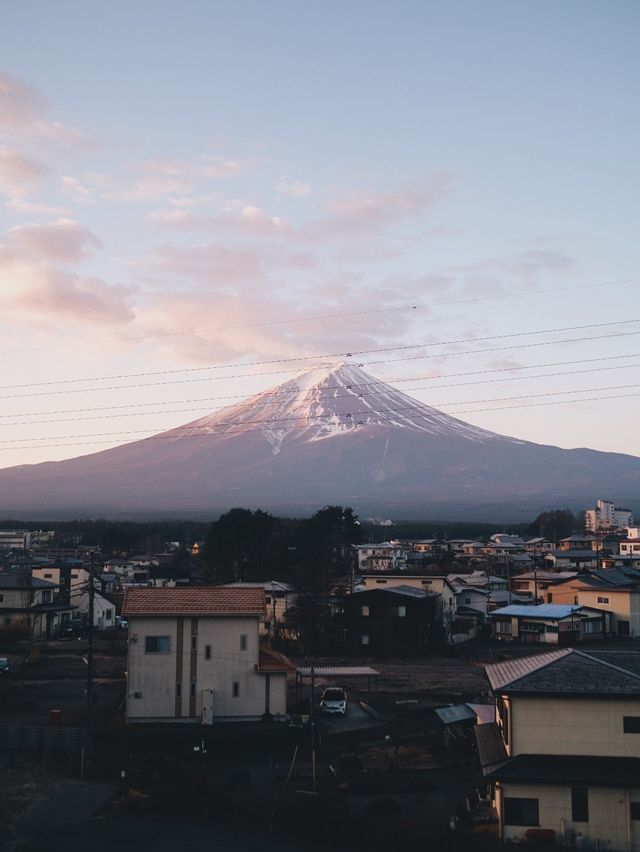 擁有整個富士山的酒店