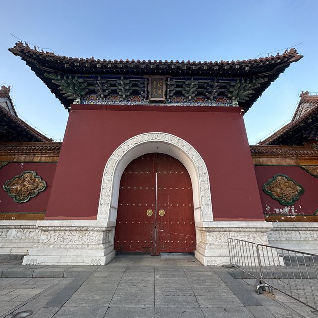 瀋陽清昭陵 世界文化遺產 現在變成北陵公園