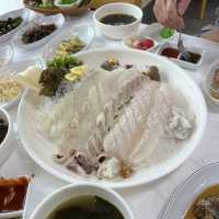 강원도 고성 봉포해변 영순네횟집