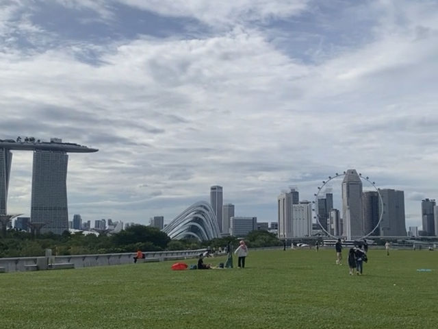 Marina Barrage สวนสาธารณะลอยฟ้า☘️