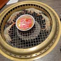牛角 海鮮 燒肉 , 大滿足 ！