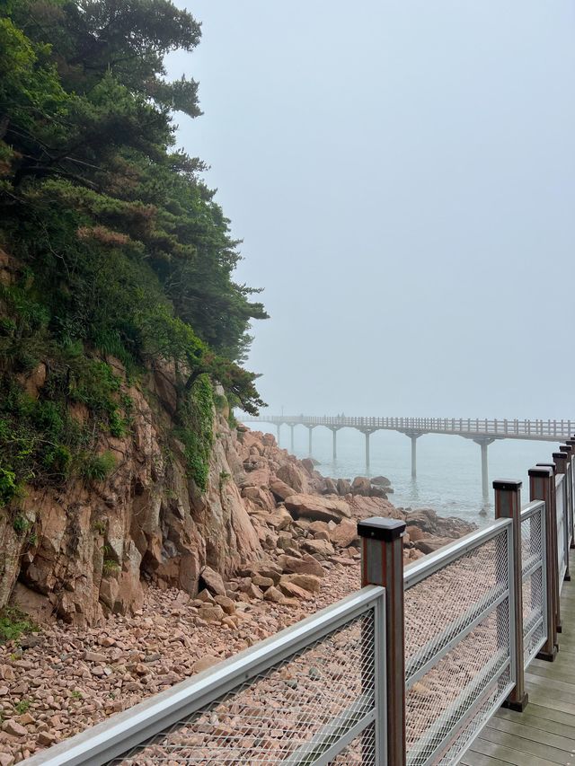 흐린날의 하나개 해수욕장☁️