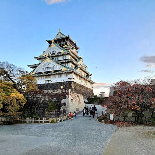 เที่ยวปราสาทโอซาก้า Osaka Castle