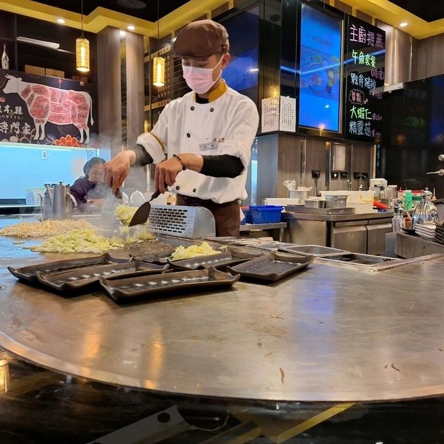樹林木本鐵板燒-飲料飯湯吃到飽