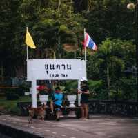 เที่ยวสถานีรถไฟขุนตานในงบไม่เกิน 100 🤩😂👌