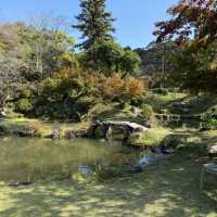 自然豊かな相良護国神社