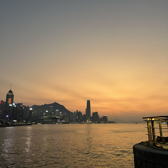 日落時分的浪漫-香港東岸公園主題區