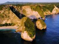 The Famous "Dragon" Beach on Nusa Penida