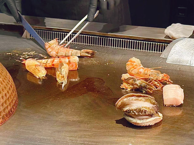 👨🏻‍🍳親民鐵板燒·食勻鮑魚大蝦安格斯牛🐮