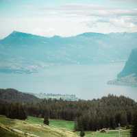 Mount Pilatus-my first cable car in Swis