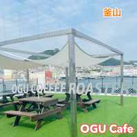 釜山 影島💙海のみえるベーカリーカフェ【OGU Cafe】