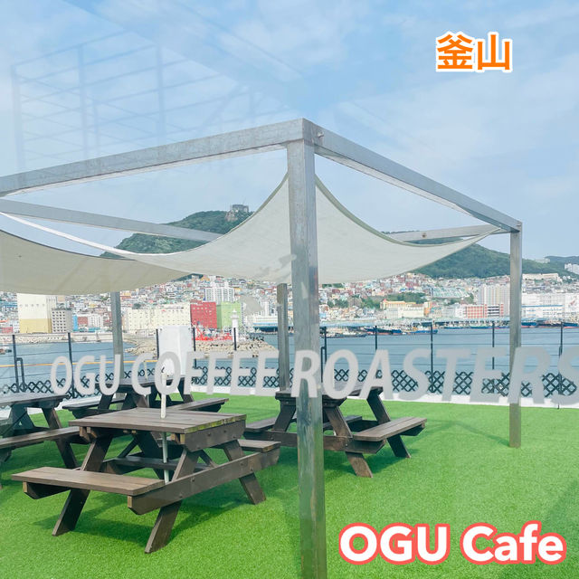 釜山 影島💙海のみえるベーカリーカフェ【OGU Cafe】