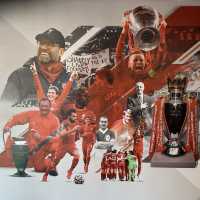 Iconic football stadium in Liverpool
