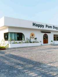 คาเฟ่หมาปอม ศาลายา Happy Pom Dog 