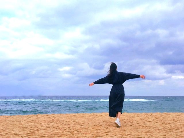 양양여행 필수코스! 🏖낙산해수욕장💙🩵💙🩵