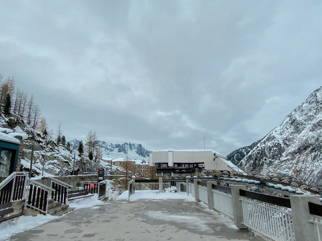 Mer de Glace in Winter