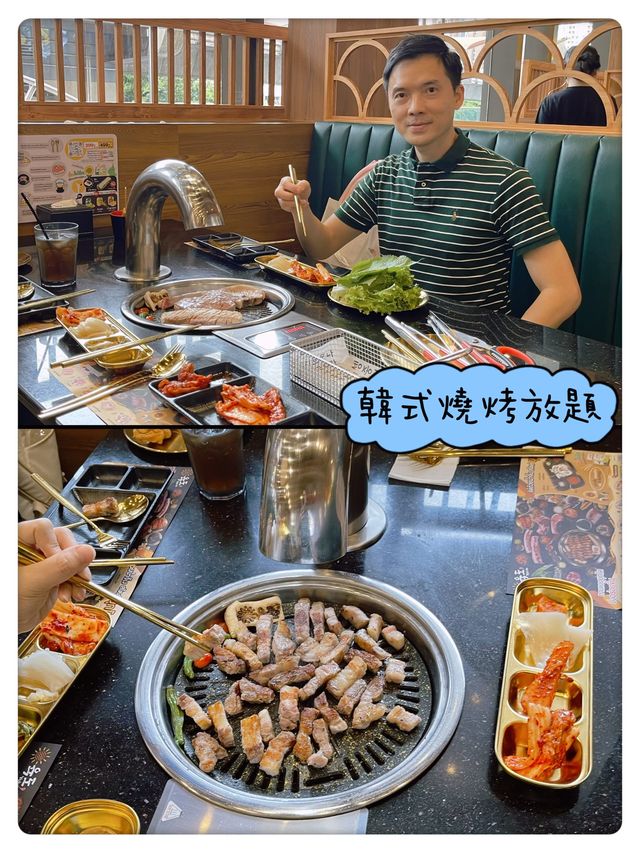 在曼谷吃韓燒豬肉是更好味的,五花腩最好味