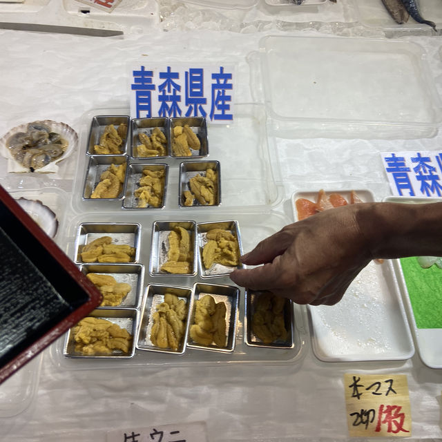 【青森魚菜センター】大勢が訪れる！有名な海鮮のっけ丼を堪能🦞
