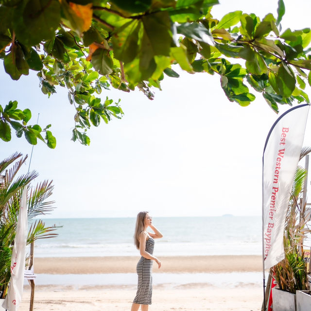🌊โรงแรมพัทยา สระว่ายน้ำวิวทะเล 180 องศา 