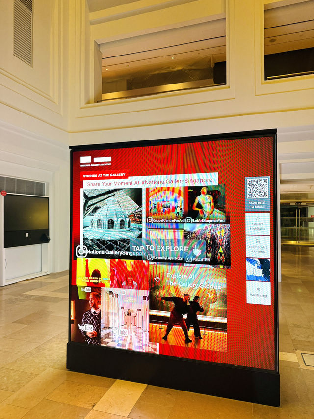 🇸🇬 Exploring the National Gallery Singapore: A Blend of Art and Architecture